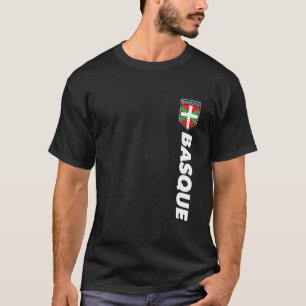 Basque Spain Victory Basque Football Jersey Style T-Shirt