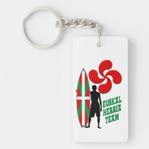 Basque surfing TEAM Key Ring