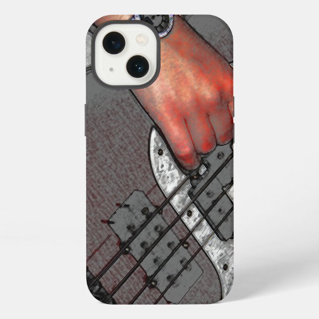 Bass 4 iphcna iPhone case (Back)