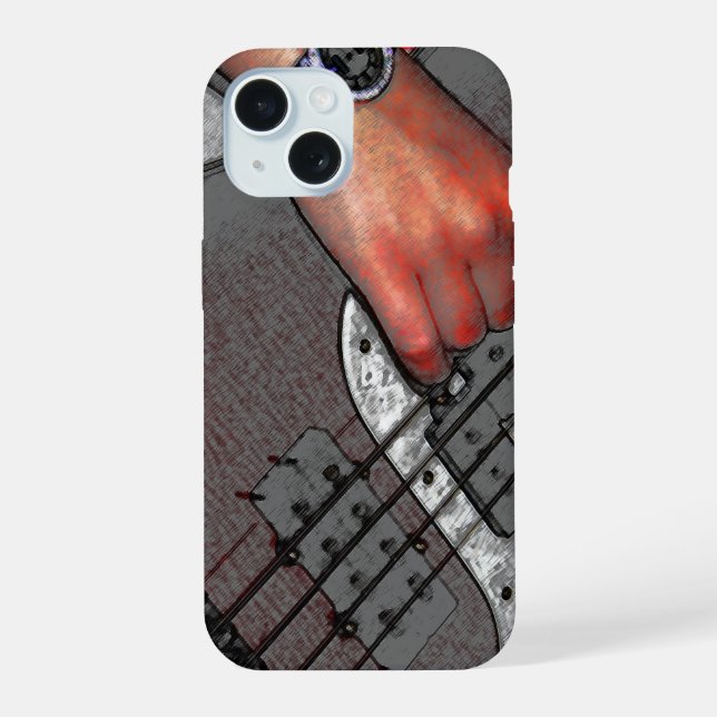 Bass 4 iphcnm iPhone 15 case (Back)