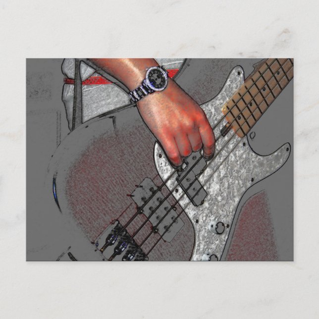 Bass 4 pccnm postcard (Front)