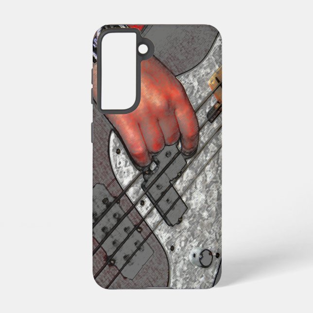 Bass 4 sgcnm samsung galaxy s21 case (Back)