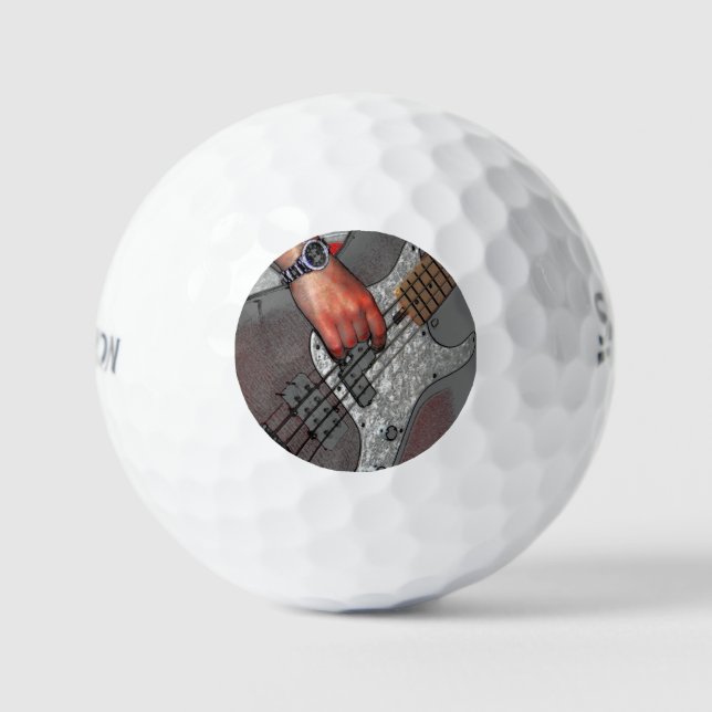 Bass 4 ssf gbcnm golf balls (Front)