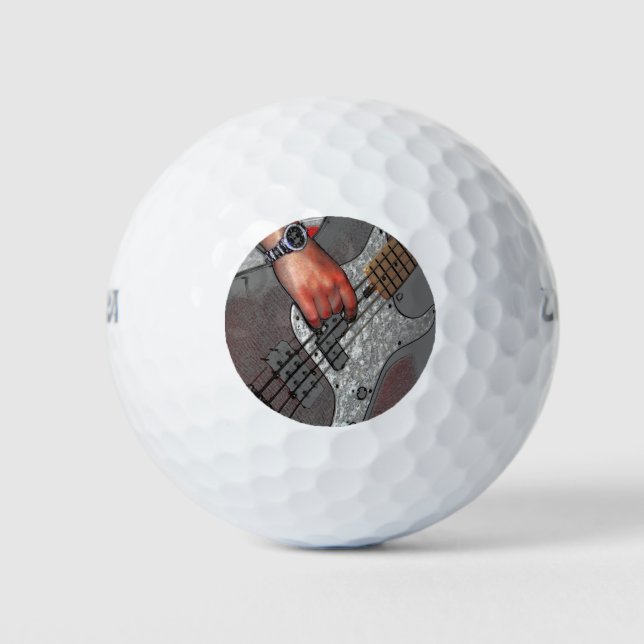 Bass 4 wu gbcna golf balls (Front)