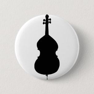 Bass 6 Cm Round Badge