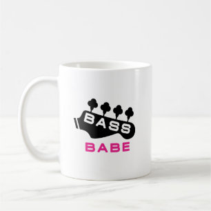 Bass Babe Gift For Bassist Coffee Mug
