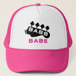 Bass Babe Gift For Bassist Trucker Hat
