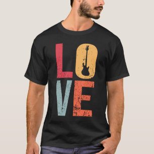 Bass Bass Player Love Playing Bass T-Shirt