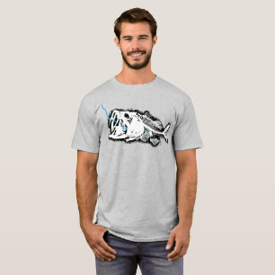 BASS & BONES HOOK White T-Shirt