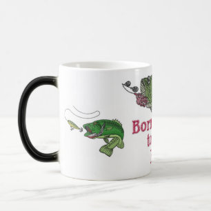 "Bass-Born to Fish" Magic Mug