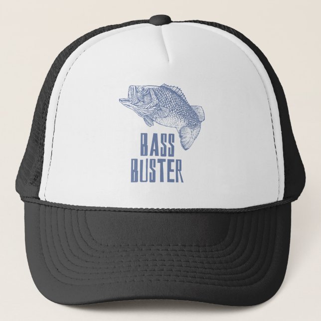 Bass Buster Trucker Hat (Front)