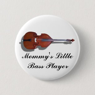 BASS-BUTTON 6 CM ROUND BADGE