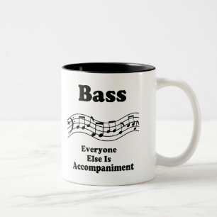Bass Choir Gift Two-Tone Coffee Mug