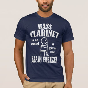 Bass Clarinet, Brain Freeze T-Shirt