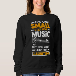 Bass Clarinet Clarinetist Clarinet Player  One Gia Sweatshirt
