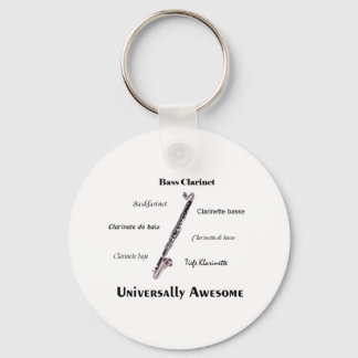 Bass Clarinet Key Ring