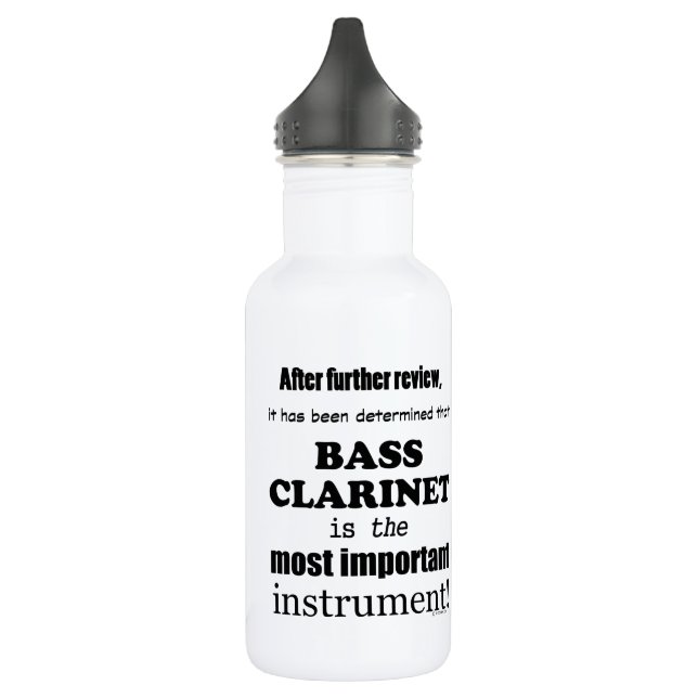 Bass Clarinet  Most Important Instrument 532 Ml Water Bottle (Left)