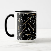 Bass Clarinet Music Note Pattern