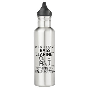 Bass Clarinet Nothing Else Matters 710 Ml Water Bottle