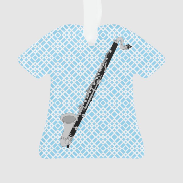 Bass Clarinet Ornament (Front)