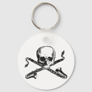 Bass Clarinet Pirate Key Ring