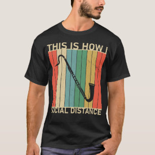 Bass Clarinet This is How I Social Distance T-Shirt