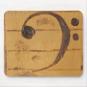 Bass Clef Mouse Mat