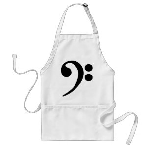Bass Clef Standard Apron