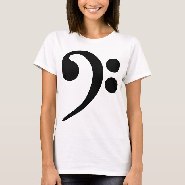 Bass Clef T-Shirt (Front)