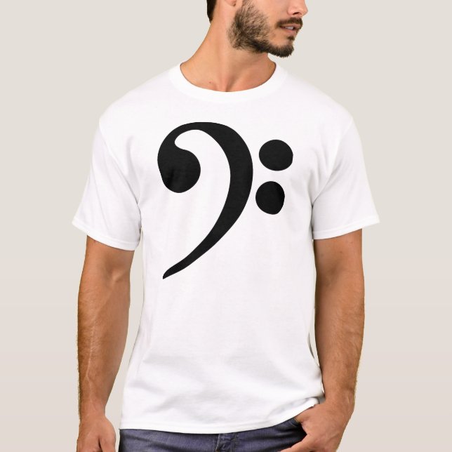 Bass Clef T-Shirt (Front)