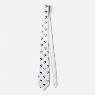 Bass Clef Tie