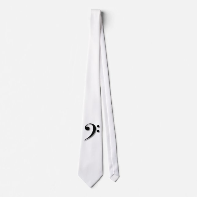 Bass Clef Tie by Harlow (Front)