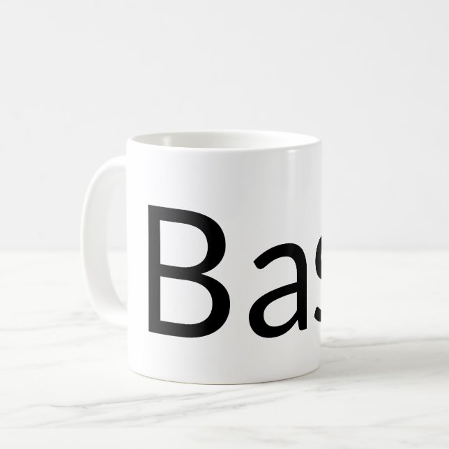 Bass Coffee Mug (Front Left)