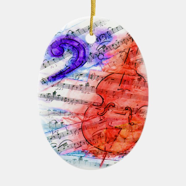 Bass Cut Sheet Music - Ornament (Front)