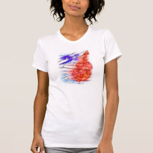 Bass cut sheet - Womans Shirt