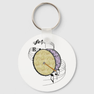 Bass Drum Key Ring