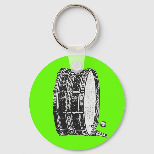 Bass Drum Key Ring (Front)