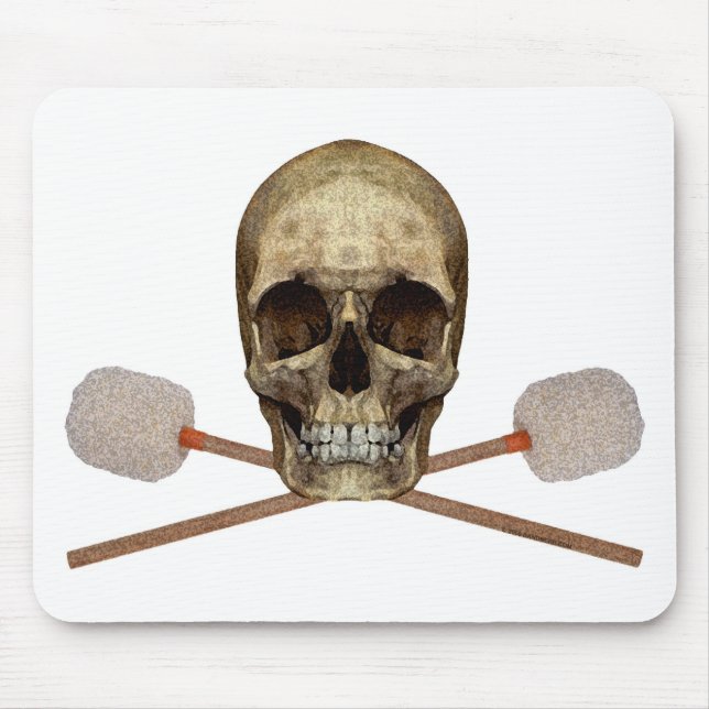 Bass Drum Pirate Mouse Mat (Front)