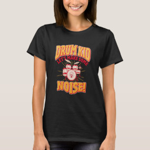 Bass Drum Set Cool Drummer Kit 2 T-Shirt
