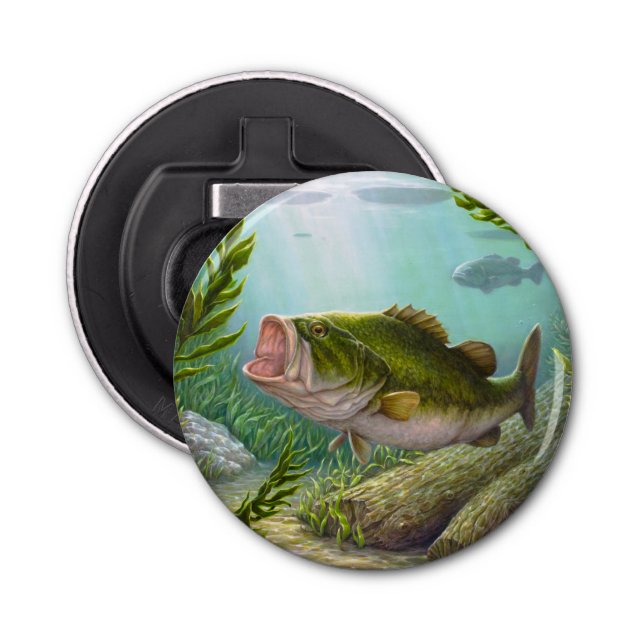 Bass Fish Bottle Opener (Front)