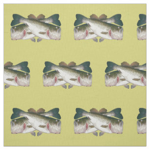 Bass Fish Fabric