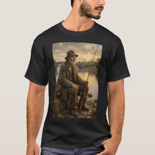 Bass Fish Fishing 4th Of July Fish American Flag B T-Shirt