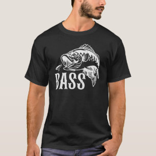 Bass Fish  Fishkeeping Aquarist Aquarium Graphic T-Shirt