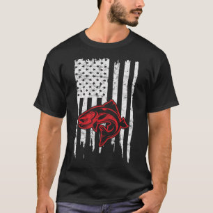 Bass Fish Flag T-Shirt