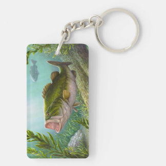 Bass Fish Key Ring