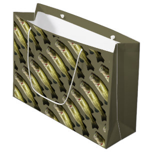 Bass Fish Men's Large Gift Bag