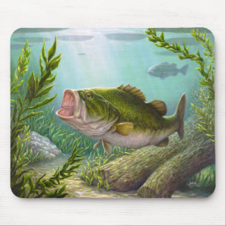 Bass Fish Mouse Mat