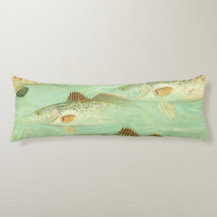 Bass Fish Pattern Body Cushion