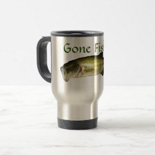Bass fish tumbler mug