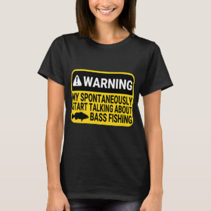 Bass Fishing Bass Fisherman Hobby T-Shirt